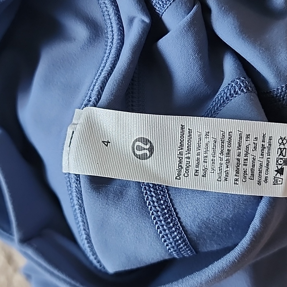 Lululemon Groove Nulu HR Flared Pant *Regular In Wahsed Denim NWT - Picture 5 of 6